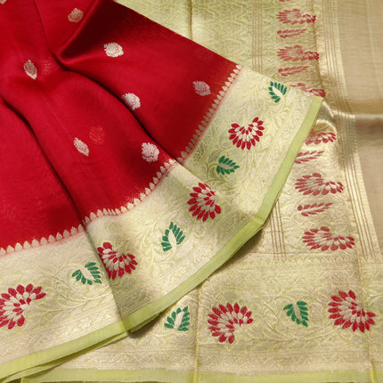 Organza Silk Saree - ORK06