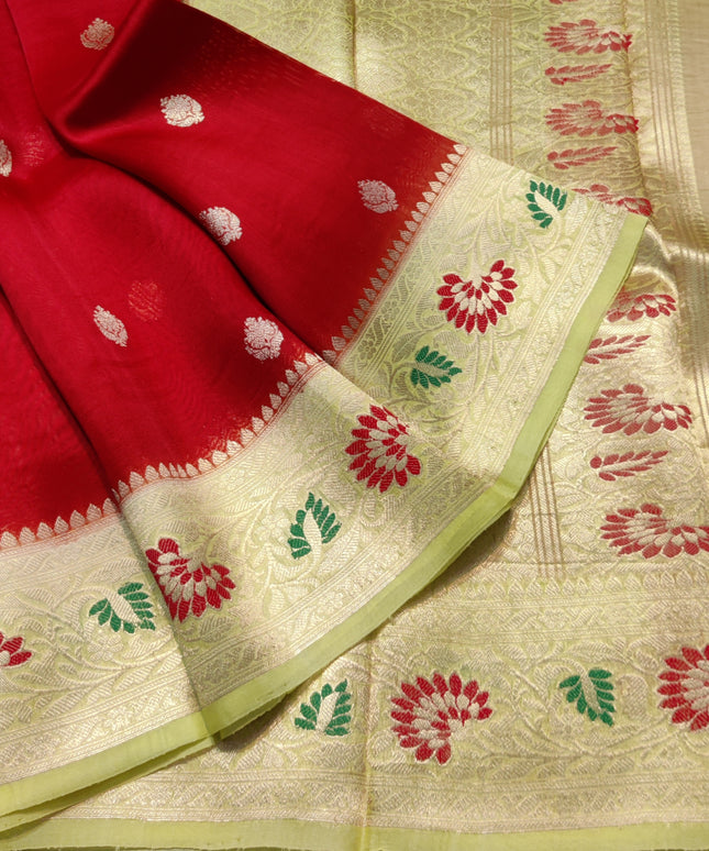 Organza Silk Saree - ORK06