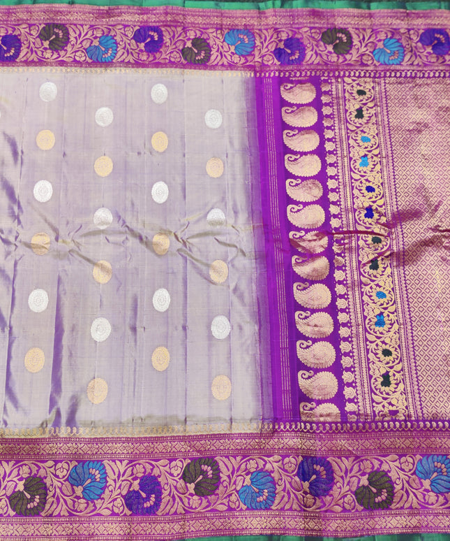Gadwal Pure Paithani Saree - GPS74