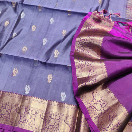 Meenakari kanchi lightweight pattu Saree - KMP3127