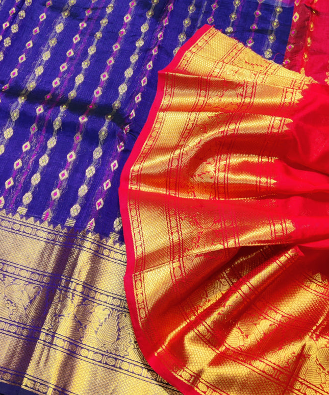 Kuppadam pattu saree - KP46