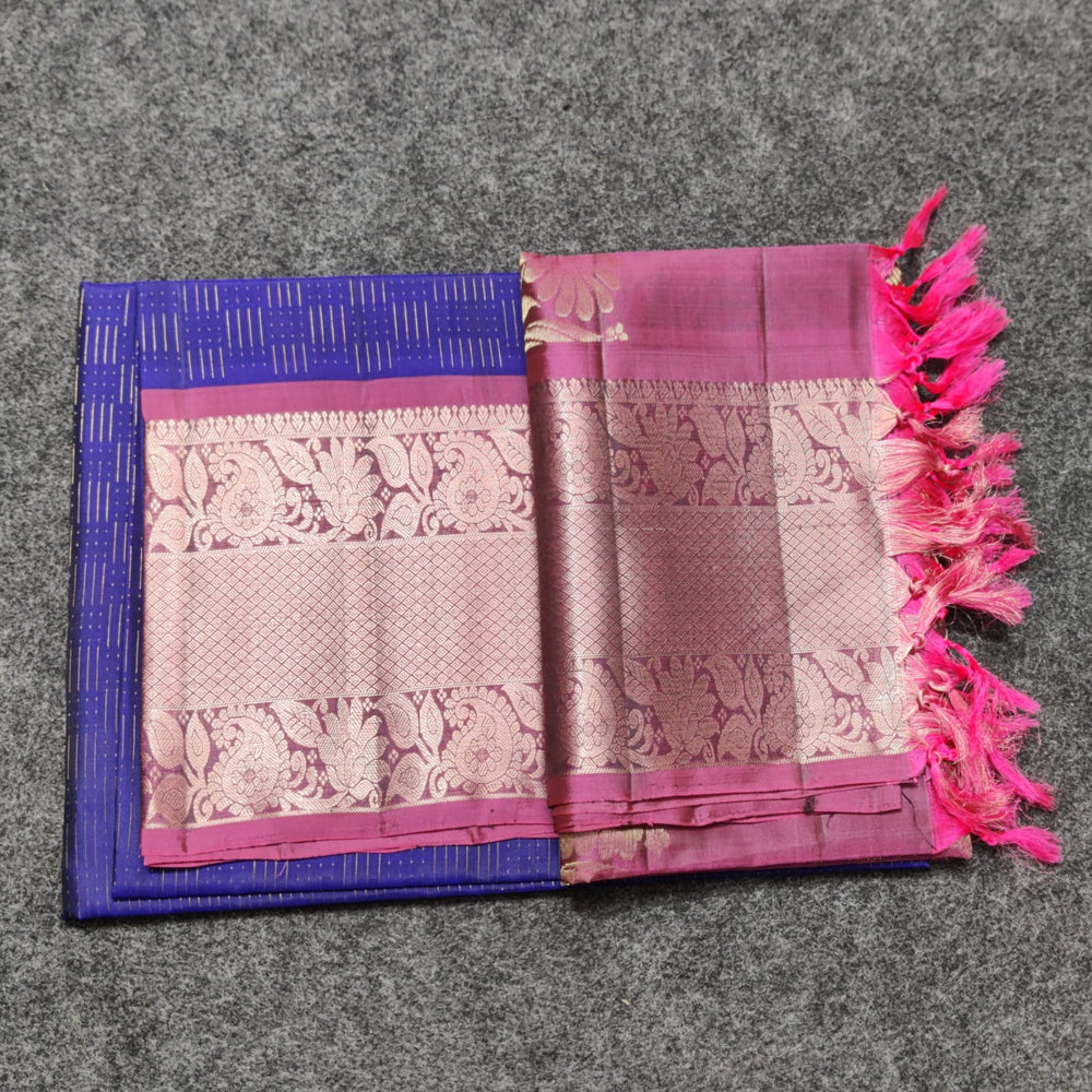 Meenakari kanchi lightweight pattu Saree - KMP127