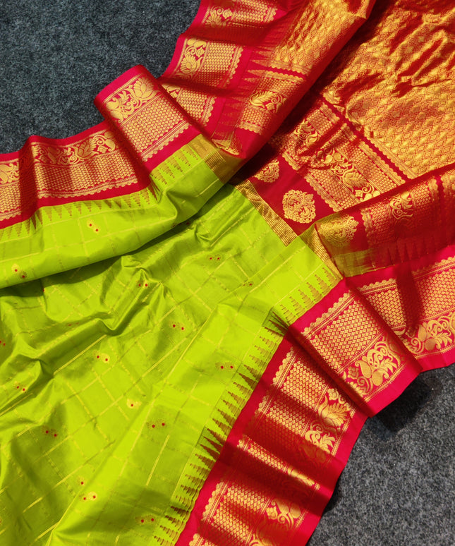 Gadwal pure silk saree - GPS58