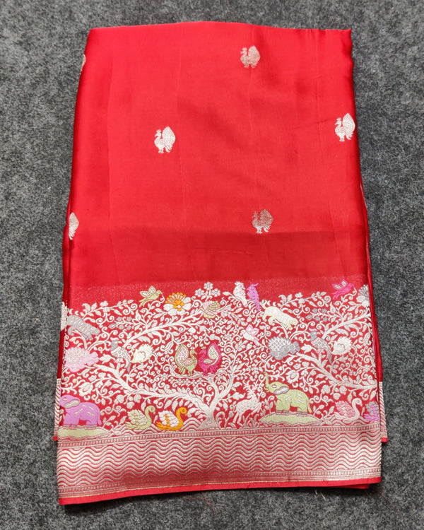 Mashru satin Silk Saree- MS23 alternate view