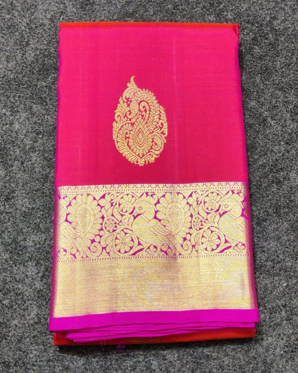 Kanchi Pure Dhantu Silk Saree - KMP369 alternate view