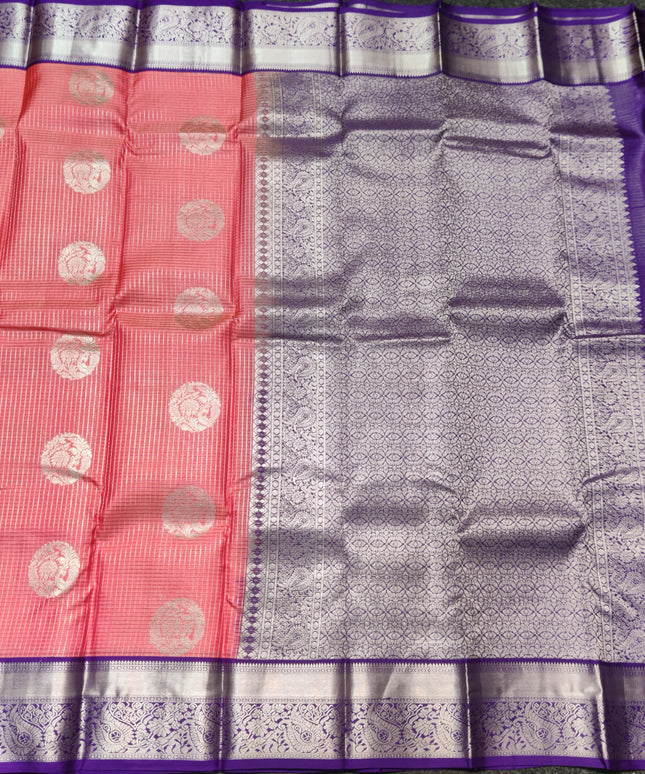 Kanchi Kuttu Handloom Pattu Saree - KMP3044