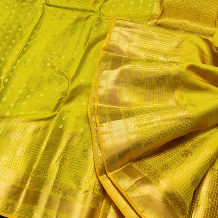 Kanchi pure vintage silk Saree - KMP3003