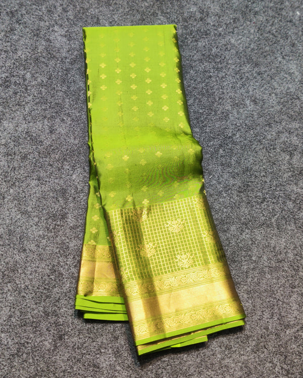 Kanchi pure vintage silk Saree - KMP3010