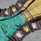 Gadwal Handloom pure silk- GPS05