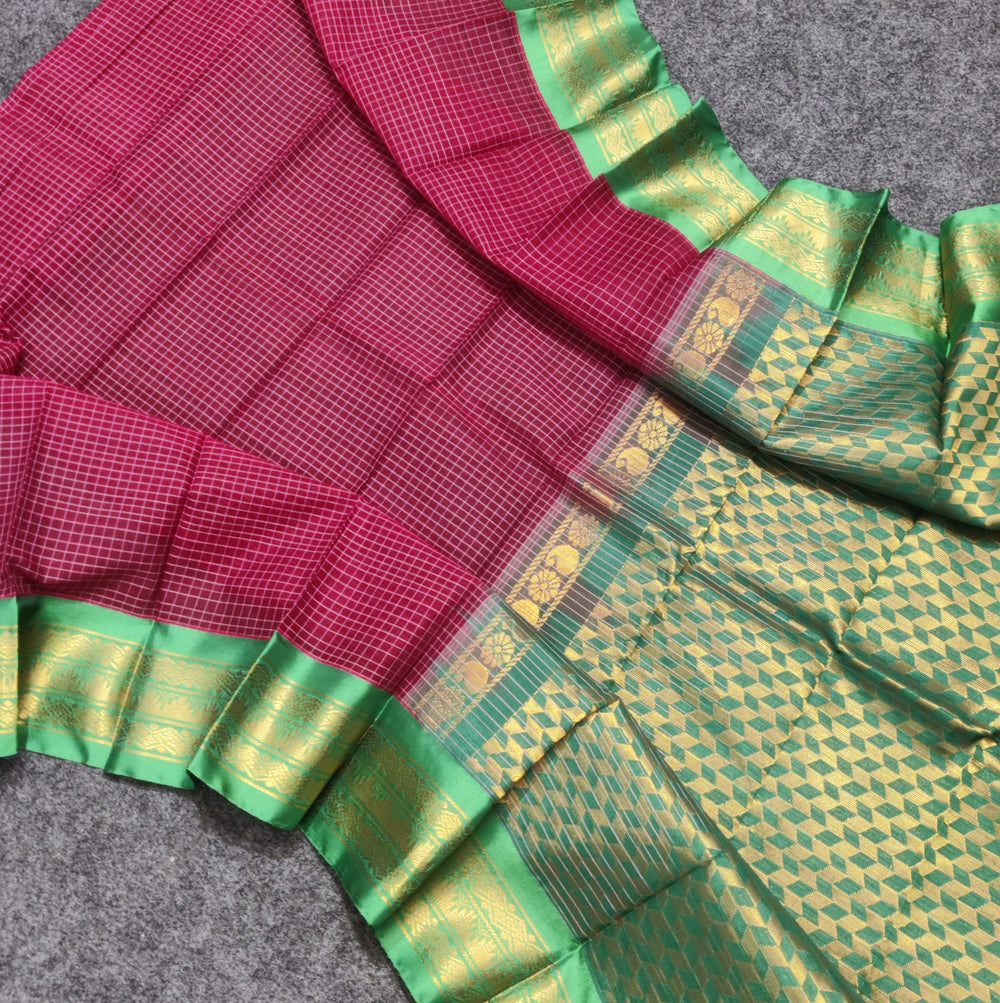 Gadwal cotton check - GC18