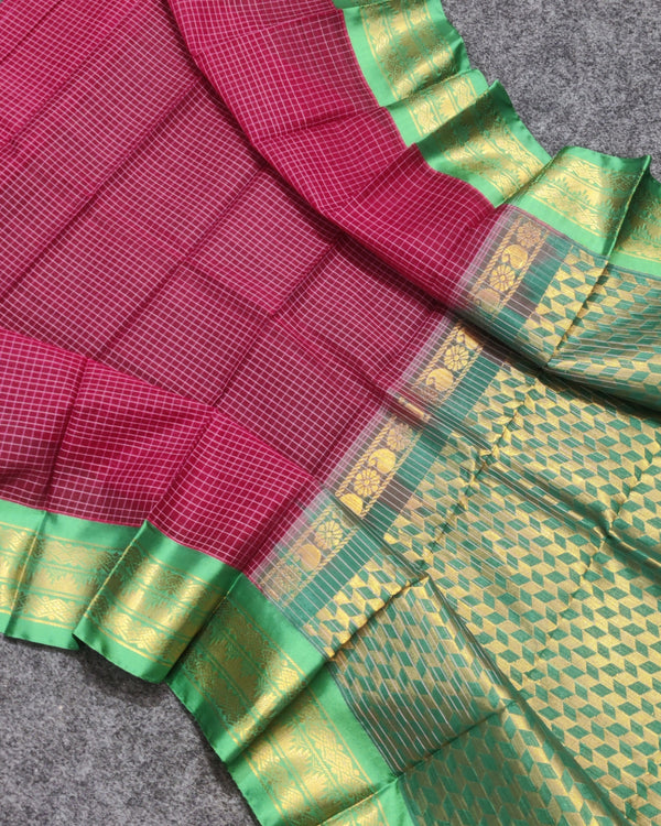 Gadwal cotton check - GC18