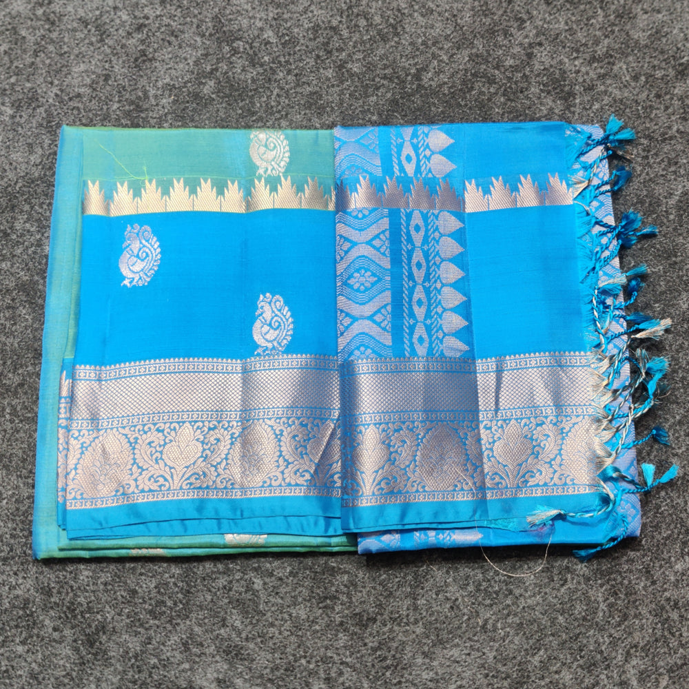Lightweight pattu Scurt Border Saree - LWP305