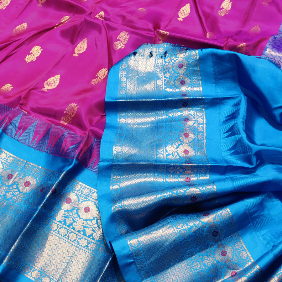 Kuppadam pattu saree - KP35