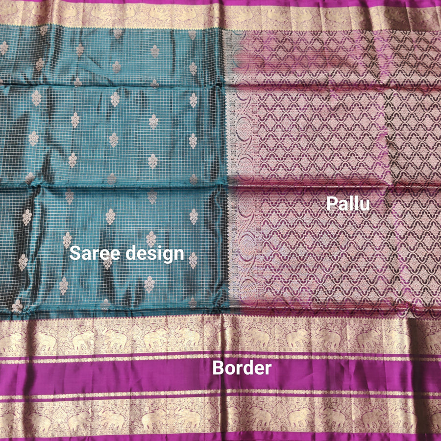 Venkatagiri Pattu Saree - VG01