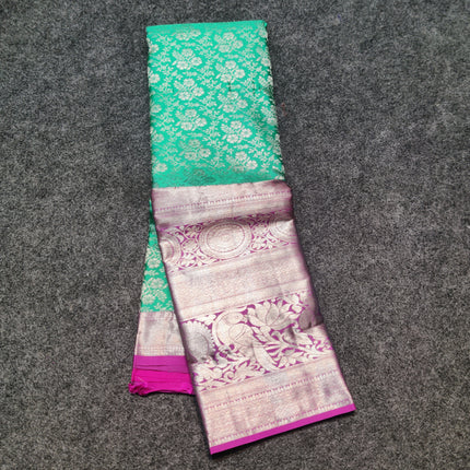 Kanchi pattu half fine bridal wear saree HF21