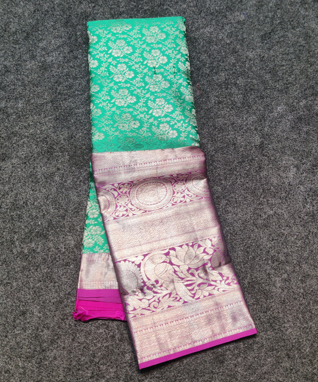 Kanchi pattu half fine bridal wear saree HF21