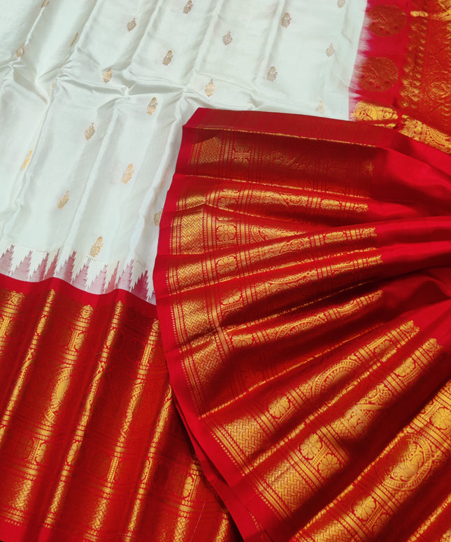 Gadwal Pure Handloom Silk saree - GPS132