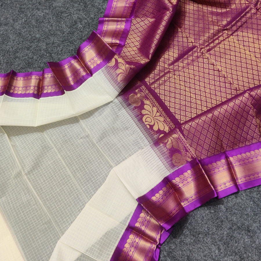 Gadwal cotton check - GC16