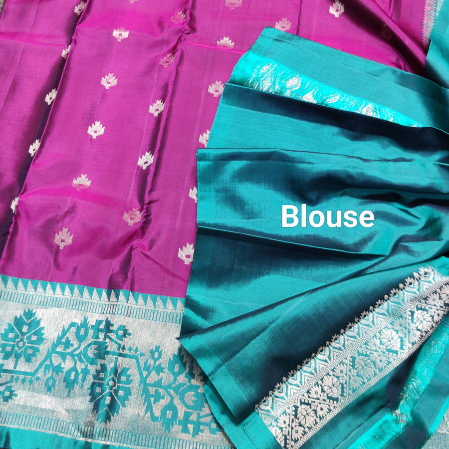 Vaidurya pattu handloom saree - V03