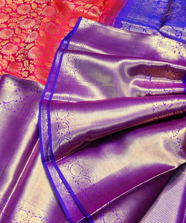 Kanchi pure bridal wear saree - KMP1329