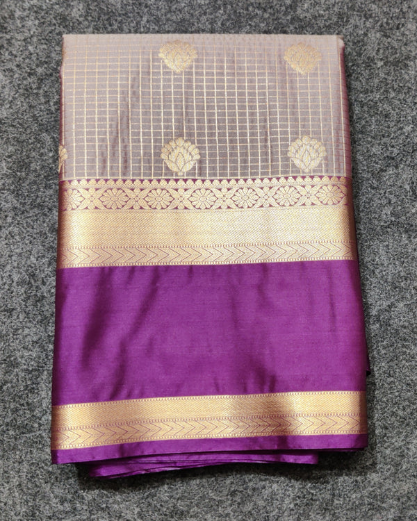 Kanchi semi vintage silk Saree -KS38