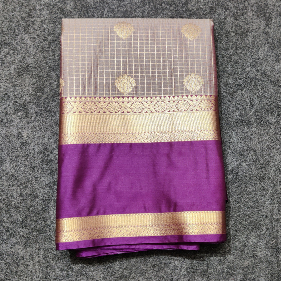 Kanchi semi vintage silk Saree -KS38