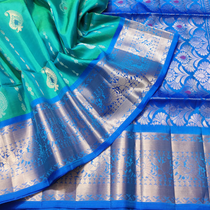 Meenakari kanchi lightweight pattu Saree - KMP3122