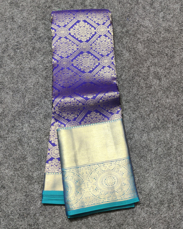 Kanchi pure Bridal wear saree @40% Off - KMP2003