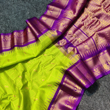 Gadwal pure silk saree - GPS60