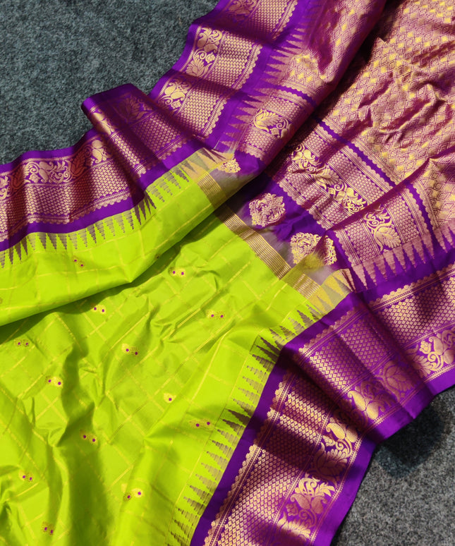 Gadwal pure silk saree - GPS60