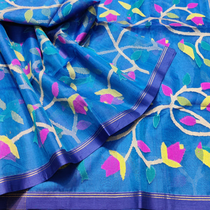 Jamdani handloom pure silk - JM14