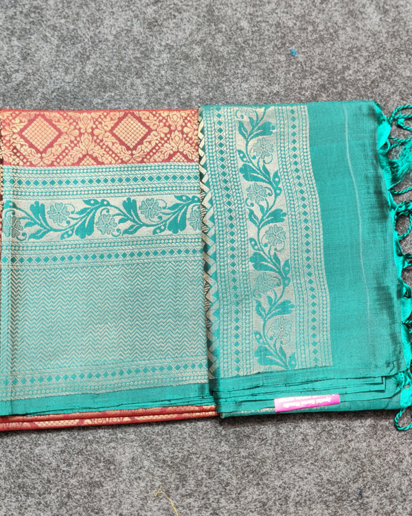 Mangalya pattu handloom saree - MG22 alternate view