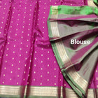 Kanchi Handloom Pure Silk Small Border Saree – KMP263