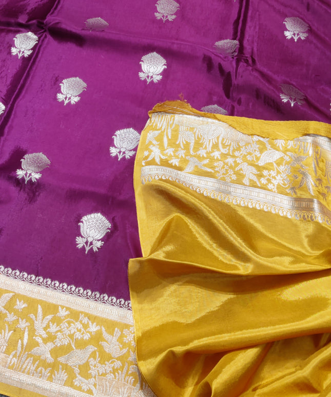 Mashru Silk Saree- MS03