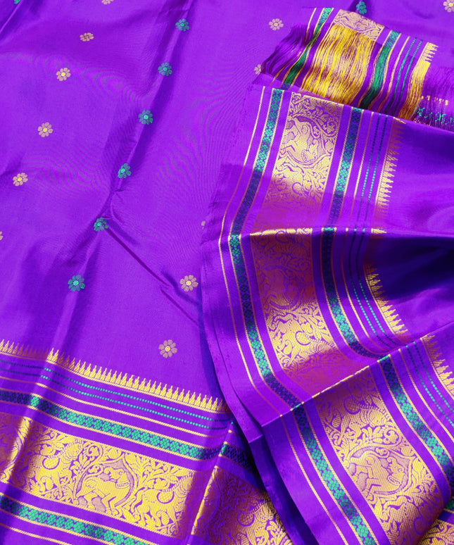 Kanjivaram Resham Silk Saree - KMP1533