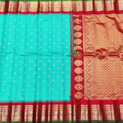 Gadwal Handloom Sico Silk Saree - GS165