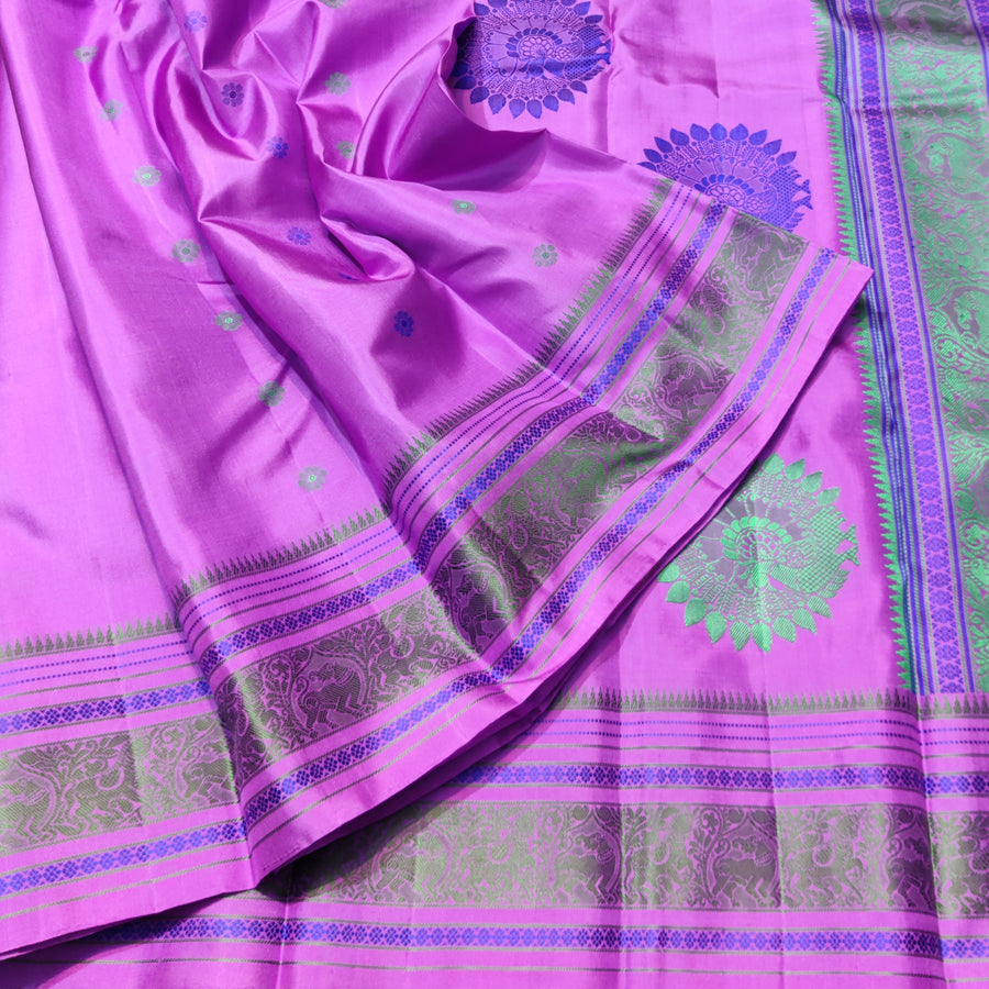 Kanjivaram Resham Silk Saree - KMP1962