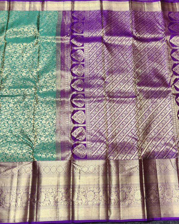 Kanchi pure Bridal wear saree @30% Off - KMP21 alternate view