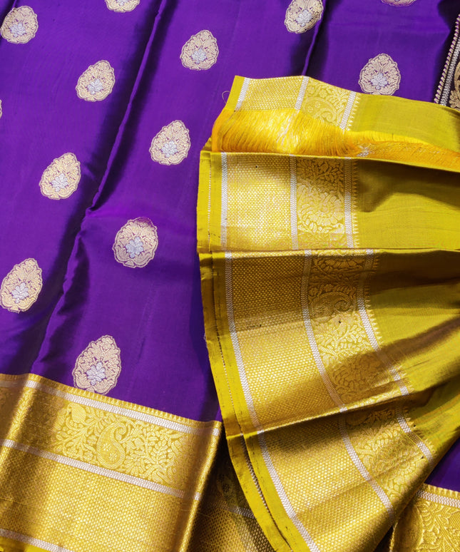 Kanchi pure soft silk Saree - KMP2043