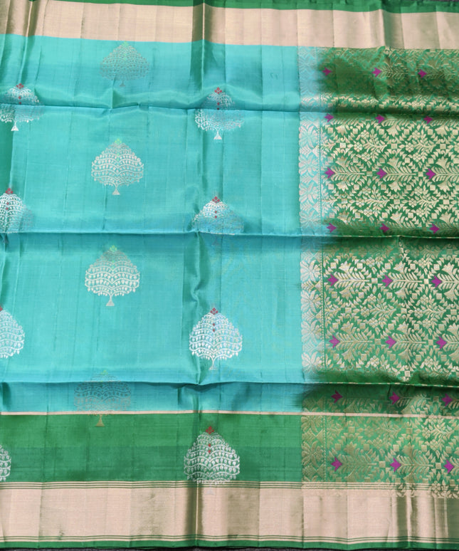 Lightweight pattu Scurt Border Saree - LWP142