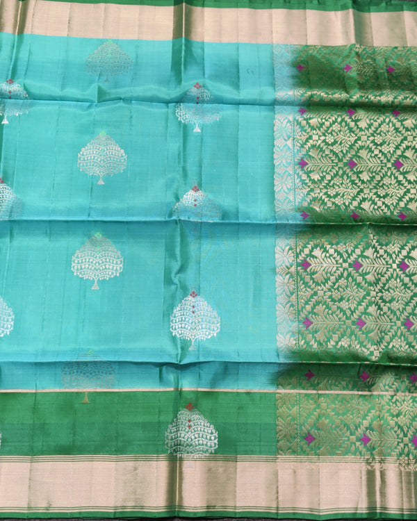 Lightweight pattu Scurt Border Saree - LWP142 alternate view