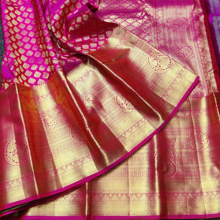 Kanchi pure Bridal wear saree @30% Off - KMP22