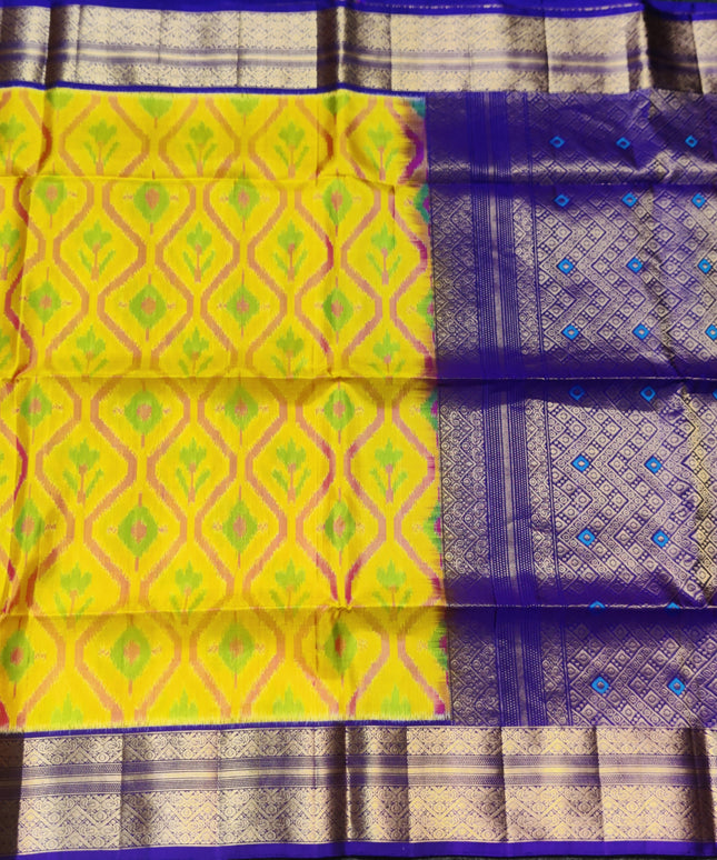 Ikkath Pure Silk Pattu Saree- IKT54