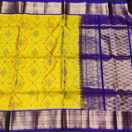 Ikkath Pure Silk Pattu Saree- IKT64