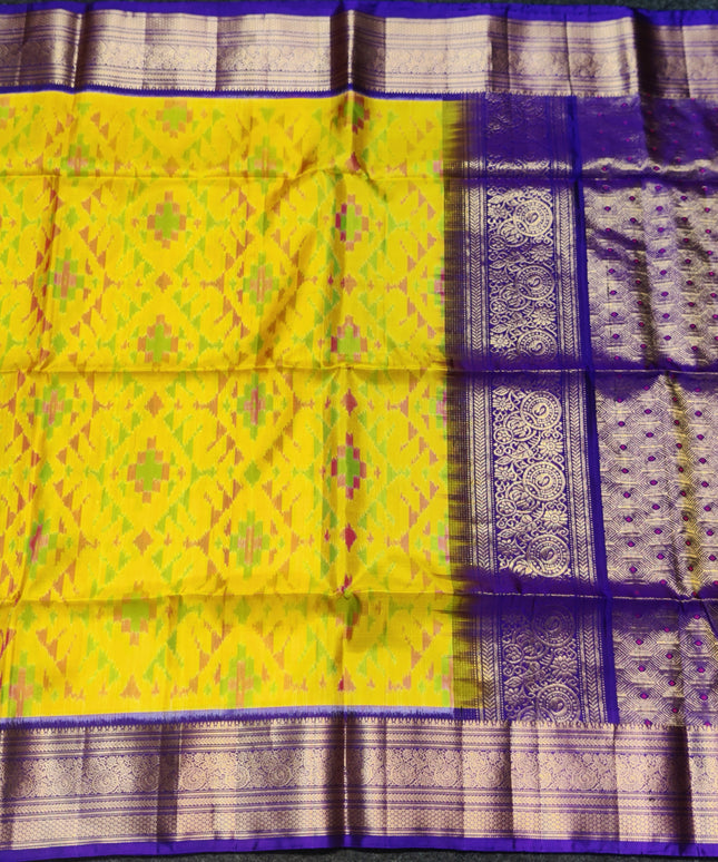 Ikkath Pure Silk Pattu Saree- IKT64