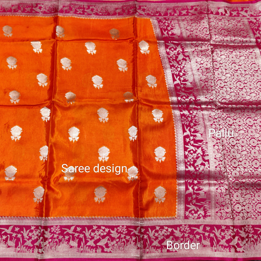 Mashru Silk Saree- MS10