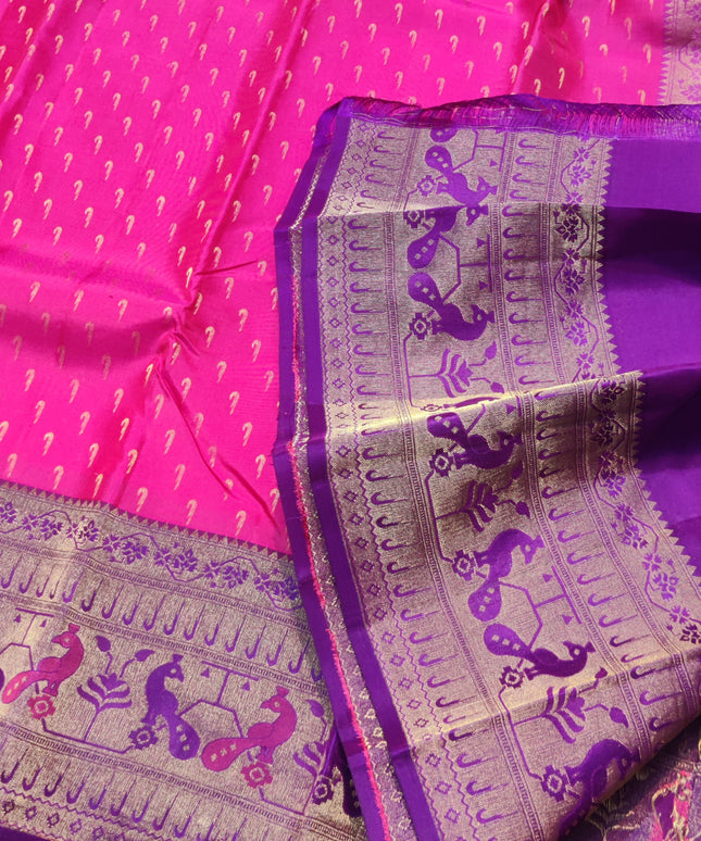 Kanchi paithani Silk Saree -KMP1342