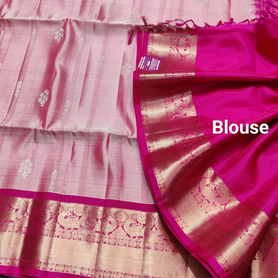 Meenakari kanchi lightweight pattu Saree - KMP24