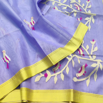 Jamdani handloom pure silk - JM05