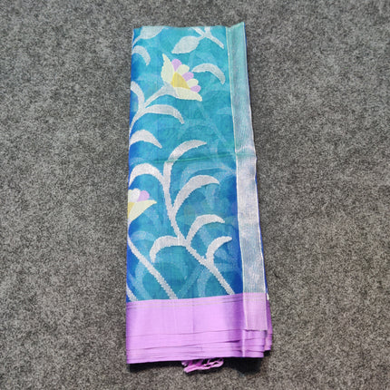 Jamdani handloom pure silk - JM09